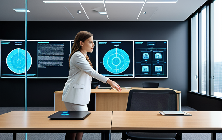 **

A modern law office interior with holographic displays showcasing AI-powered legal research tools. Lawyers are collaborating with digital interfaces, demonstrating the integration of LegalTech in contemporary practice. The atmosphere is bright, innovative, and emphasizes efficiency.

**